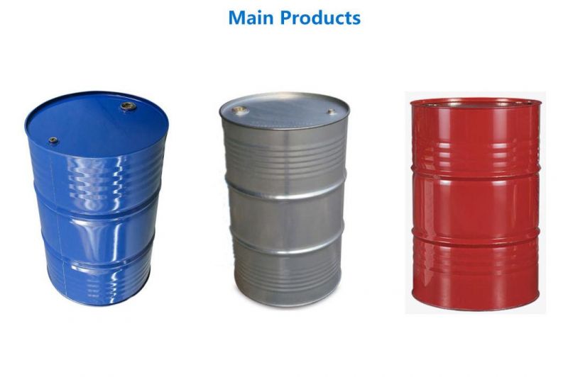 Food Grade 200L HDPE Plastic Drum/55 Gallon Barrel with Closed Top