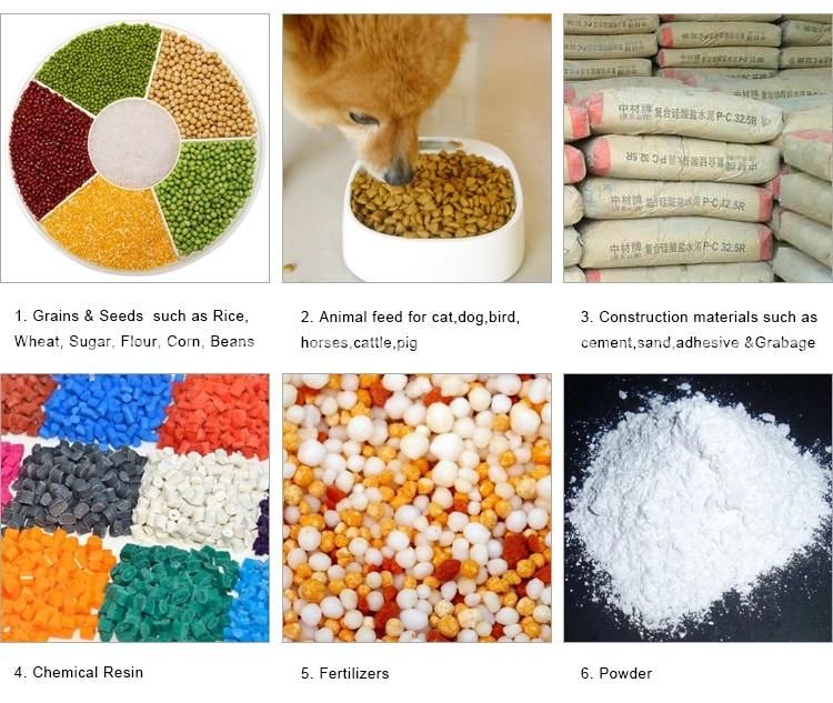 SGS CE FDA Strong 5kg 20kg 25kg 50kg 100kg Packaging Charcoal Millet Rice Food Fertilizer Seed Feed Polypropylene BOPP PP Woven Bag