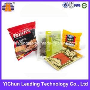 Windowed Sealed Hanger Plastic Vacuum Food Packaging Bag