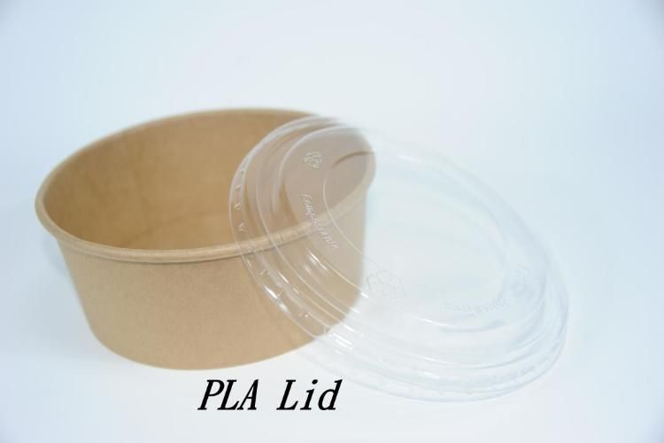 Custom Logo Eco-Friendly Food Packaging Paper Salad Bowl