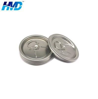 200# Aluminum Easy Open Lid Round Cap for Food Can Packing