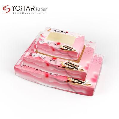 Wholesale Disposable Sushi Boxes Packing Paper Box for Fast Shop Restaurant Fried Chicken