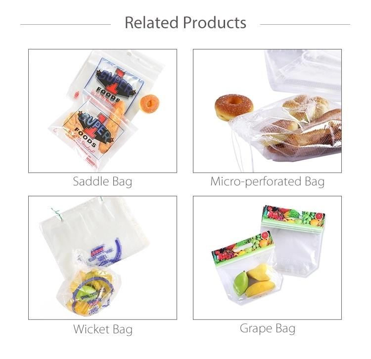 Food Grade, Micro-Perforated Bag, Wicket Bread Bag, Sandwich Bag