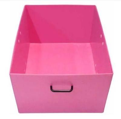 Polypropylene Correx Shelf Bin Fluted Plastic Storage Bins