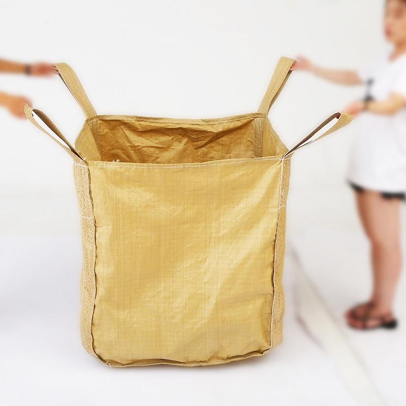 Factory Direct Cheap Price Sale Daffle Buffle Bulk Bag 1 Ton Jumbo FIBC Big Bag Super Sack with Handle Ton Fabric Bag