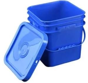 Supply 2L 5L 8L 10L 15L 18L 20L Plastic Bucket in Food Grade Oil or Chemical Wide Selection