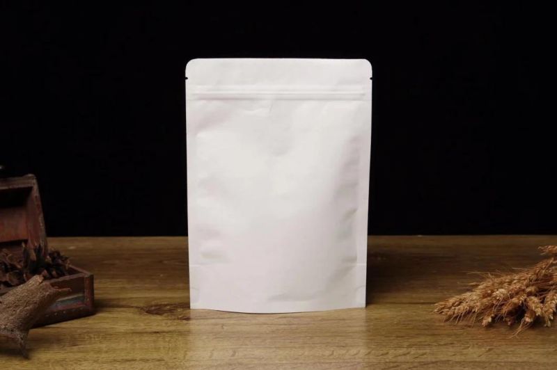 Cookie Brown Kraft Paper Bag with Ziplock