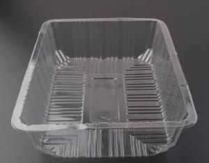 Transparent Tray Pet PVC Plastic Disposable Fruits Container
