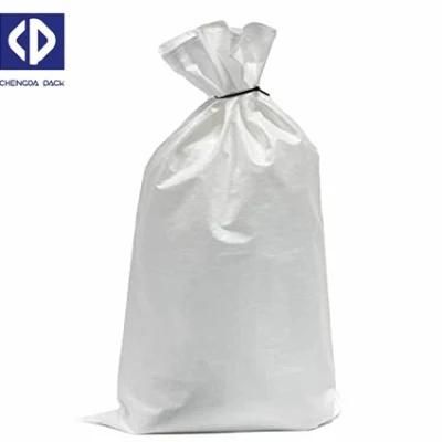China Wholesale 50kg Green PP Woven Sack Polypropylene Bag for Seed Cement Flour Rice