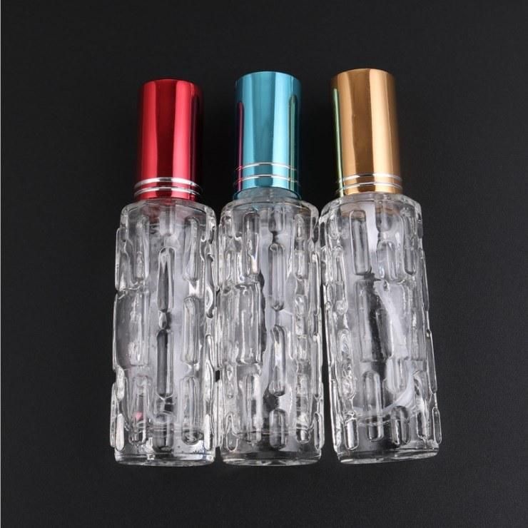 Glass Perfume Bottle with Spray and Atomizer