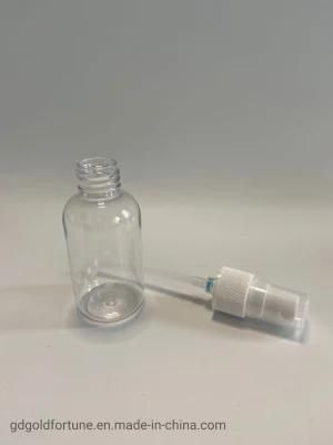 in Stock Empty Clear Disinfection Spray Plastic Bottles