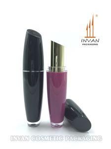 Unique Shape Black Lipstick Packaging Lipstick Case for Makeup