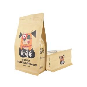 Flexible Packaging Kraft Paper Aluminum Foi Food Packaging Bags with Window