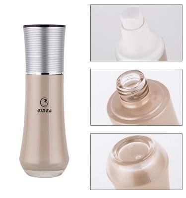 40ml 100ml 120ml Glass Shaped Lotion Pump Bottle