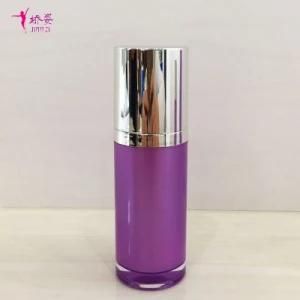 30ml Round Shape Cosmetic Airless Pump Bottle Vacuum Bottle Skin Care Packing