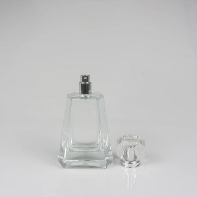 Transparent Glass Parfum Empty Cosmetic Bottles