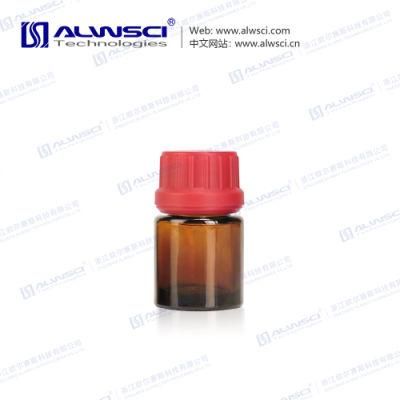 Alwsci Lab Use DIN-28 Tamper-Evident Screw 15ml Amber Storage Bottle for Chromatography