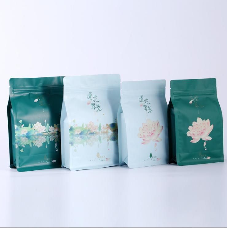 Custom Printed Food Grade Plastic Packaging Bag for Tea
