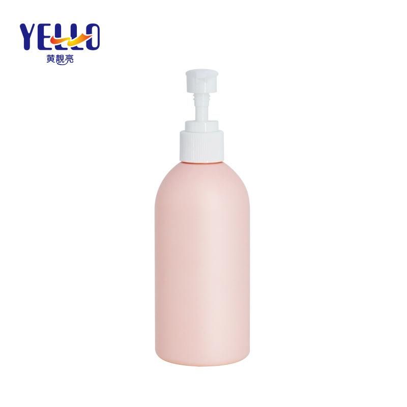 OEM Hot Stamping 250ml Pet Lotion Shampoo Bottles