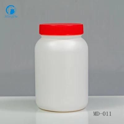 Food Grade HDPE White 275ml Round Bottle MD-574