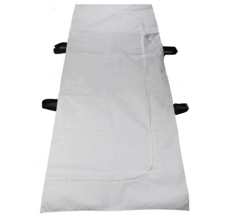 White Color PEVA Material Dead Body Bag