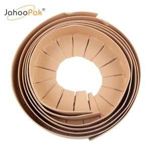 Customized Round Brown Kraft Paper Angle for Round Furniture