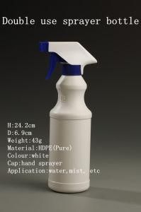 D18 500ml Liquid Detergent Cleaner Plastic Trigger Sprayer Bottle
