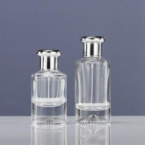 Best Selling 50ml 100ml Rectangle Clear Custom Glass Liquid Perfume Bottles