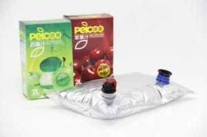 Two Spouts Aseptic Bags for Juice and Drinks