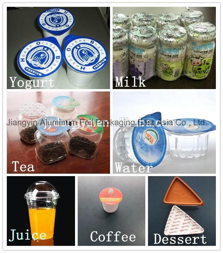 Die Cut Piece Coffee Capsule Aluminum Foil Lids