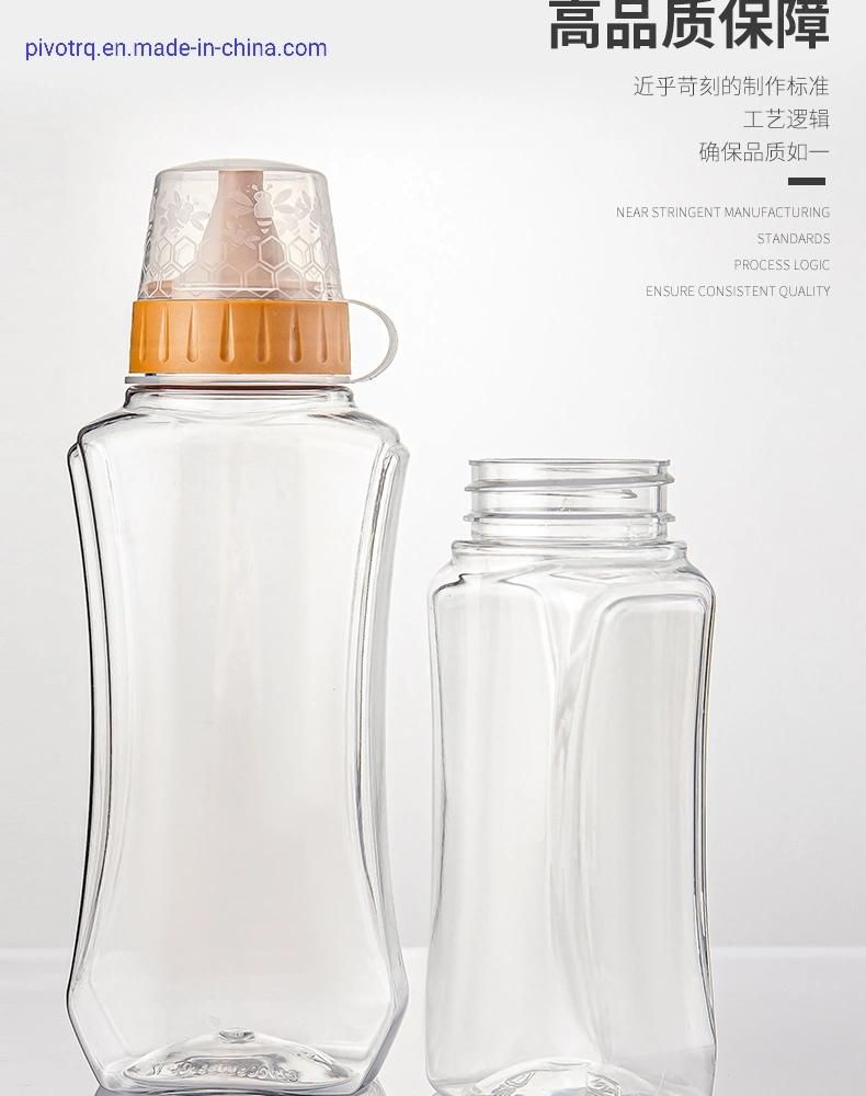 250g 500g 800g 1000g Plasticbottle Honey Syrup Squeeze Shape