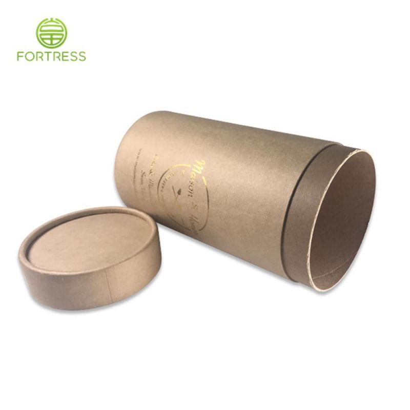 Snack Food Boxes Packaging Popcorn Paper Cylinder Tube
