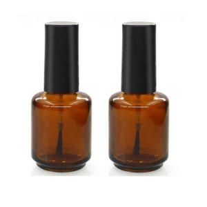 New Product 10ml 15ml Empty Unique Nail Polish Bottle with Sliver Cap
