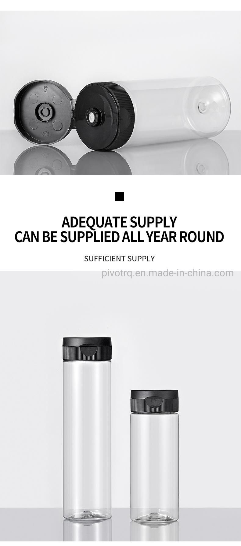 500g 340g Plastic Pet Honey Bottle with Silicone Valve Cap for Honey