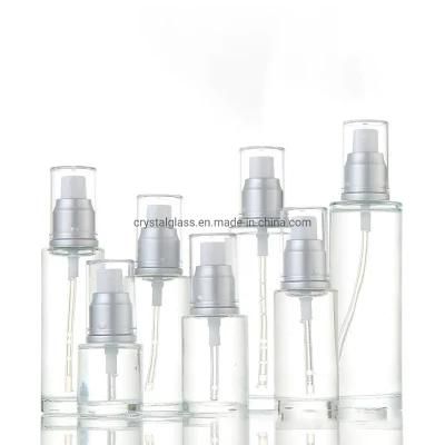 20ml 30ml 40ml 50ml 60ml 80ml 100ml Crystal Spray Bottle with Silver Caps