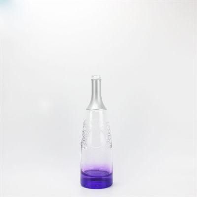 750ml Spirit Liquor Vodka Whisky Water Glass Bottle High Flint Clear Color