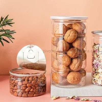 400ml Food Grade Easy Open Empty Plastic Food Pet Can