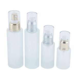 100 Ml Exquisite Glass Skin Care Lotion Bottle Scrub Press Lotion Bottle