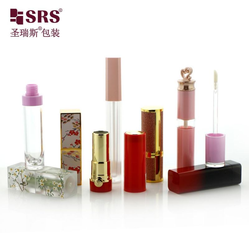 SRS packaging Makeup Clear Customized Cosmetic Packaging Plastic Container Lipgloss/Lip gloss/Lipstick/mascara/Eyelash/eyeliner Applicator/Pen/bottle/tube