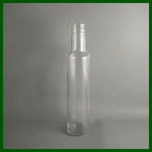 250ml Clear Round Olive Oil Glass Bottle