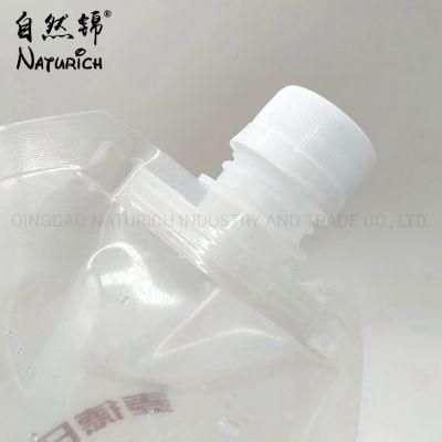 5L Transparent Spout Bag for Beer Fruit Juice Liquid