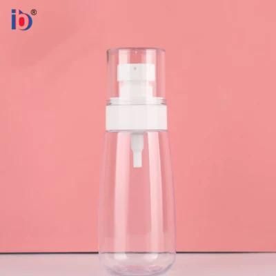 Clear Pet Plastic Slim Cylinder Round Bottle Labels Funky Plastic Lotion Containers Bottle