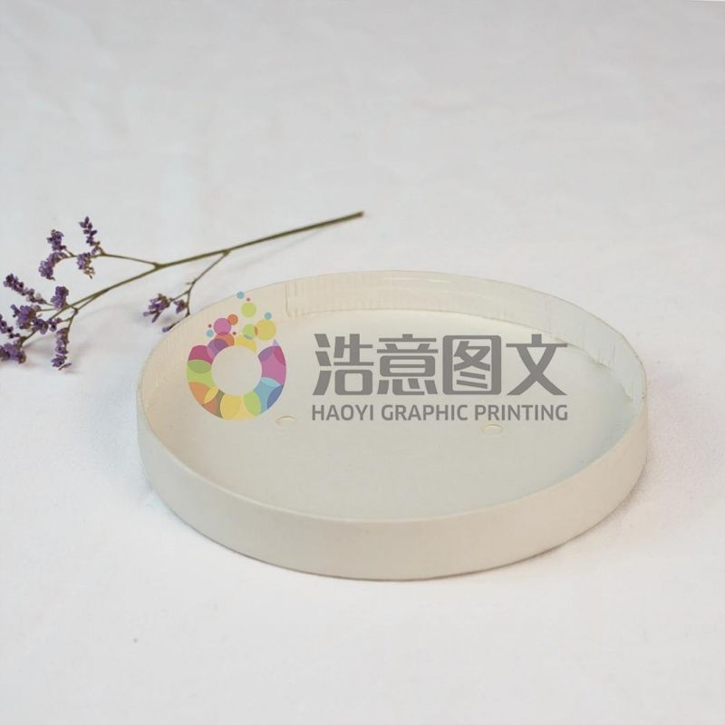 China Wholesale Corporation Disposable Paper Cover Round Kraft Paper Packaging