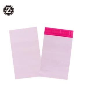 Biodegradable Pink Plastic Courier Mailing Bag