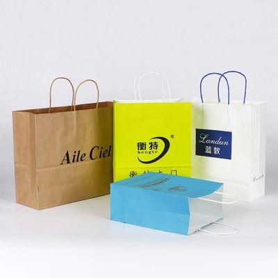 Colorful Customized Printed Kraft Paper Bag Manufacturers
