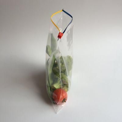 Resealable Customize Clear Zip Lock Slider Bags with Colorful Sliding Track