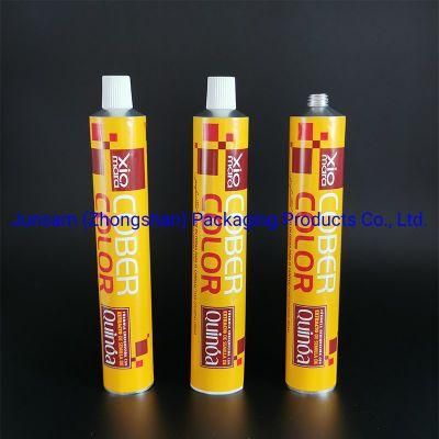 Hair Dyeing Tube Aluminum Packaging Max 6 Color Offset Printing