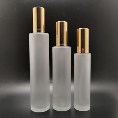 Cosmetic Packaging 30ml 50ml 100ml 120ml Frosting Spray Bottles Full Set Glass Bottle