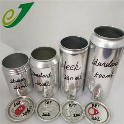 Metal Can with Lid Soft Drinks Can Custom Can 330ml
