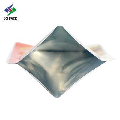 Dq Pack Custom Printed Mylar Bag Flexible Packaging Bag Three Sides Seal Bag for Pepper Salt Deep-Fry Powder Packaging